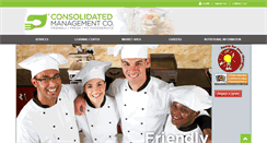 Desktop Screenshot of consolidatedmgmt.com